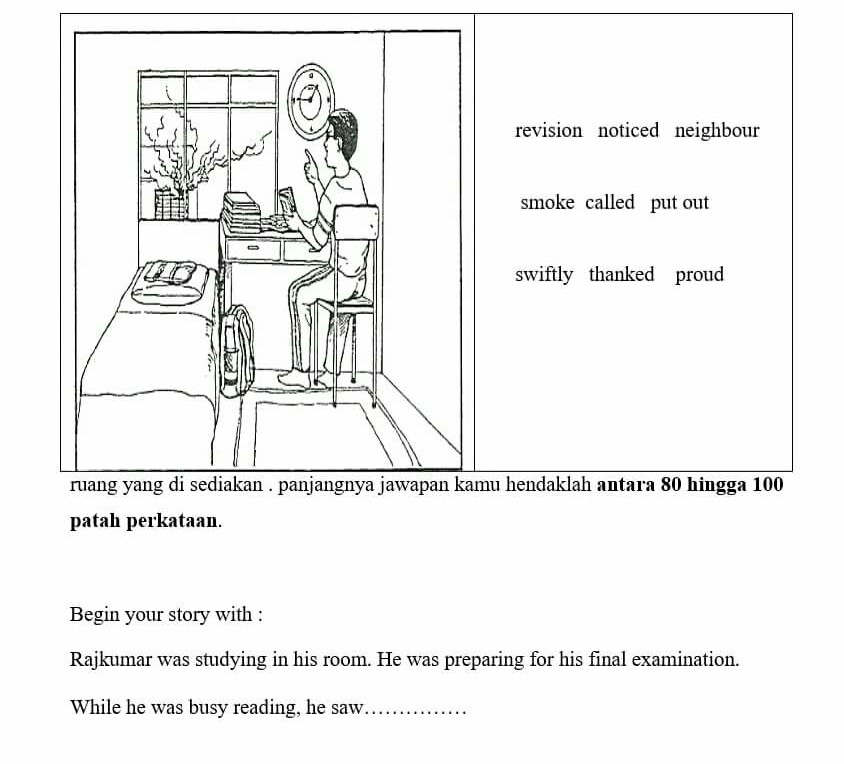 Fire essay in english picture