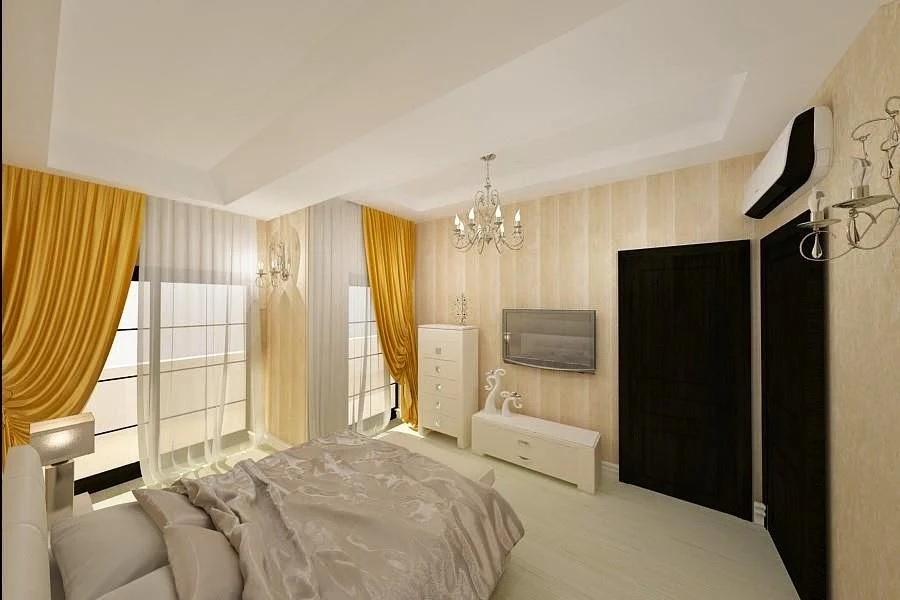 Design interior dormitor modern casa Constanta - Amenajari interioare case moderne