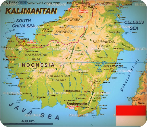 Kondisi Geografis Pulau Kalimantan Berdasarkan Peta (Luas, Batas, Keadaan Alam) Kondisi Geografis Pulau Kalimantan Berdasarkan Peta (Luas, Batas, Keadaan Alam)