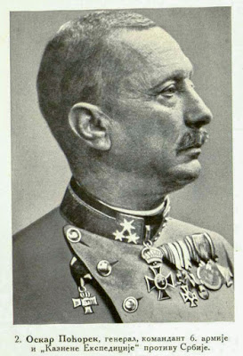 Oskar Potiorek. Gen. Comm. of the 6th army and the "Strafexpedition" against Serbia