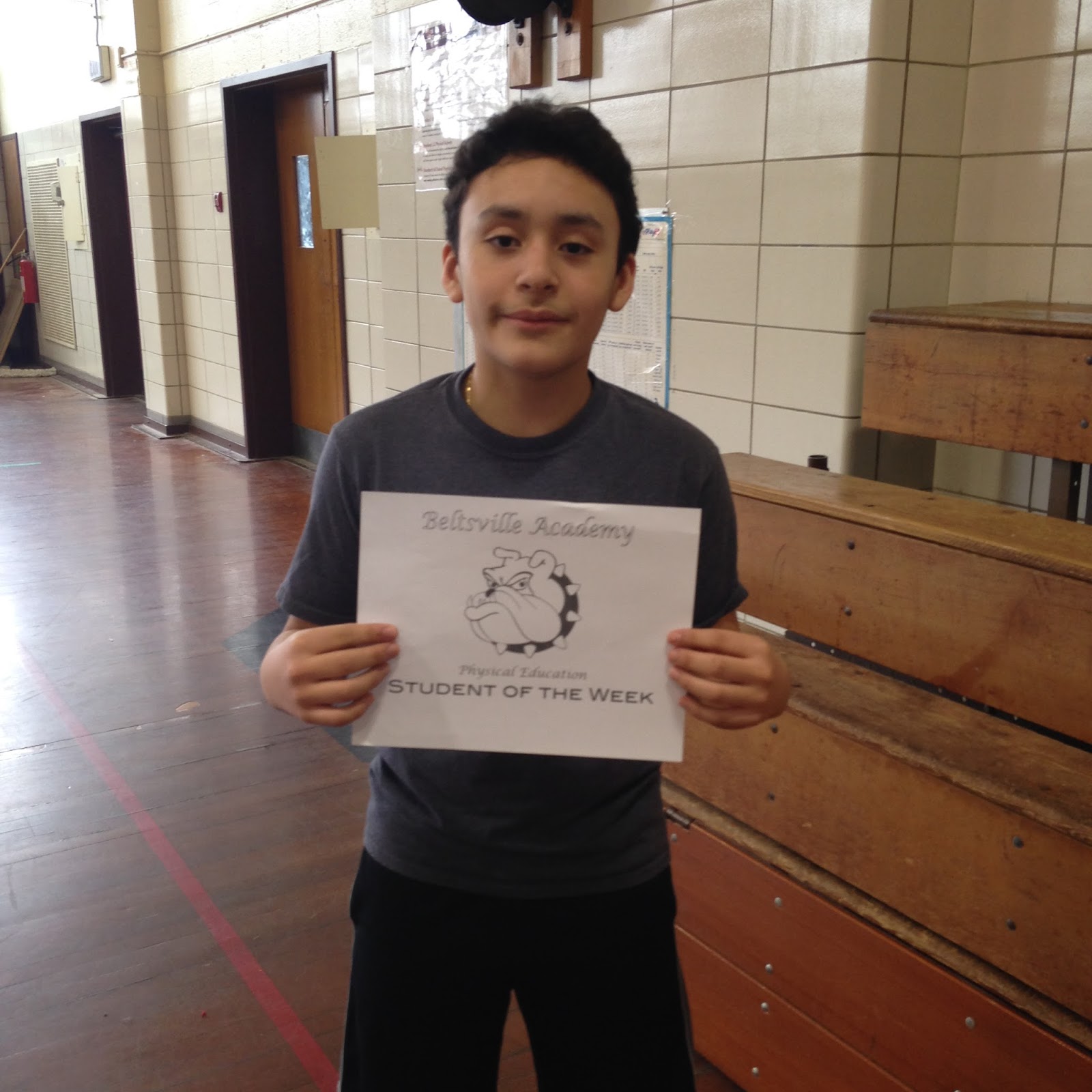 Beltsville Academy Physical Education Students of the Week
