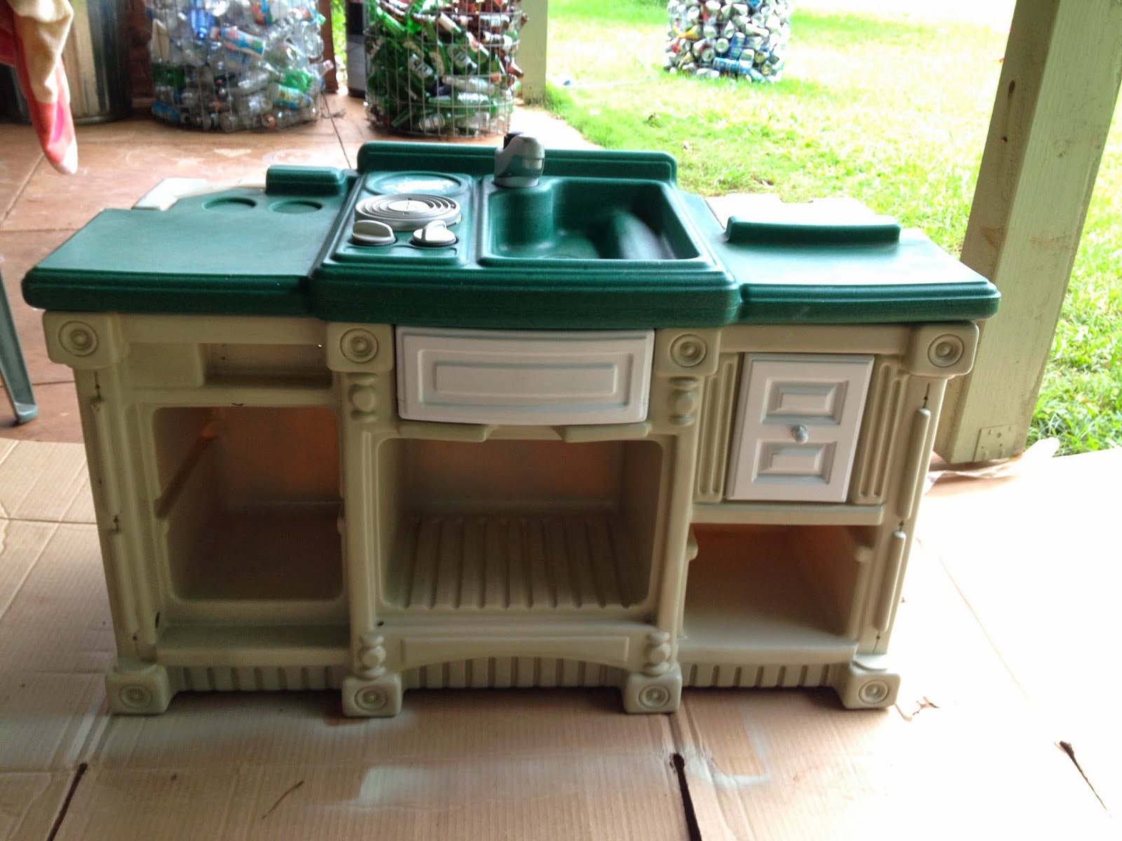 Plastic Play Kitchen Remodel