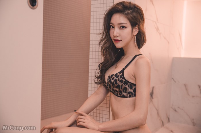 Park Jung Yoon's beauty in underwear in April 2017 (149 photos)
