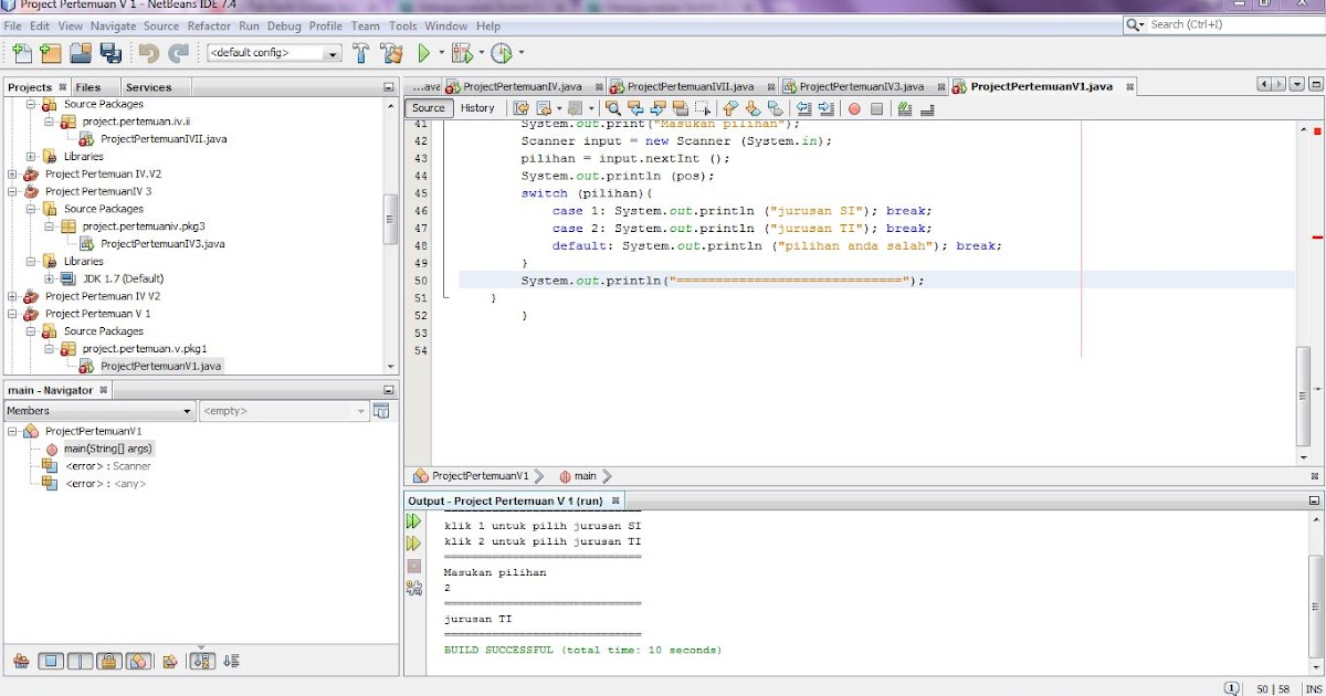 Java Switch Case Selection Structure