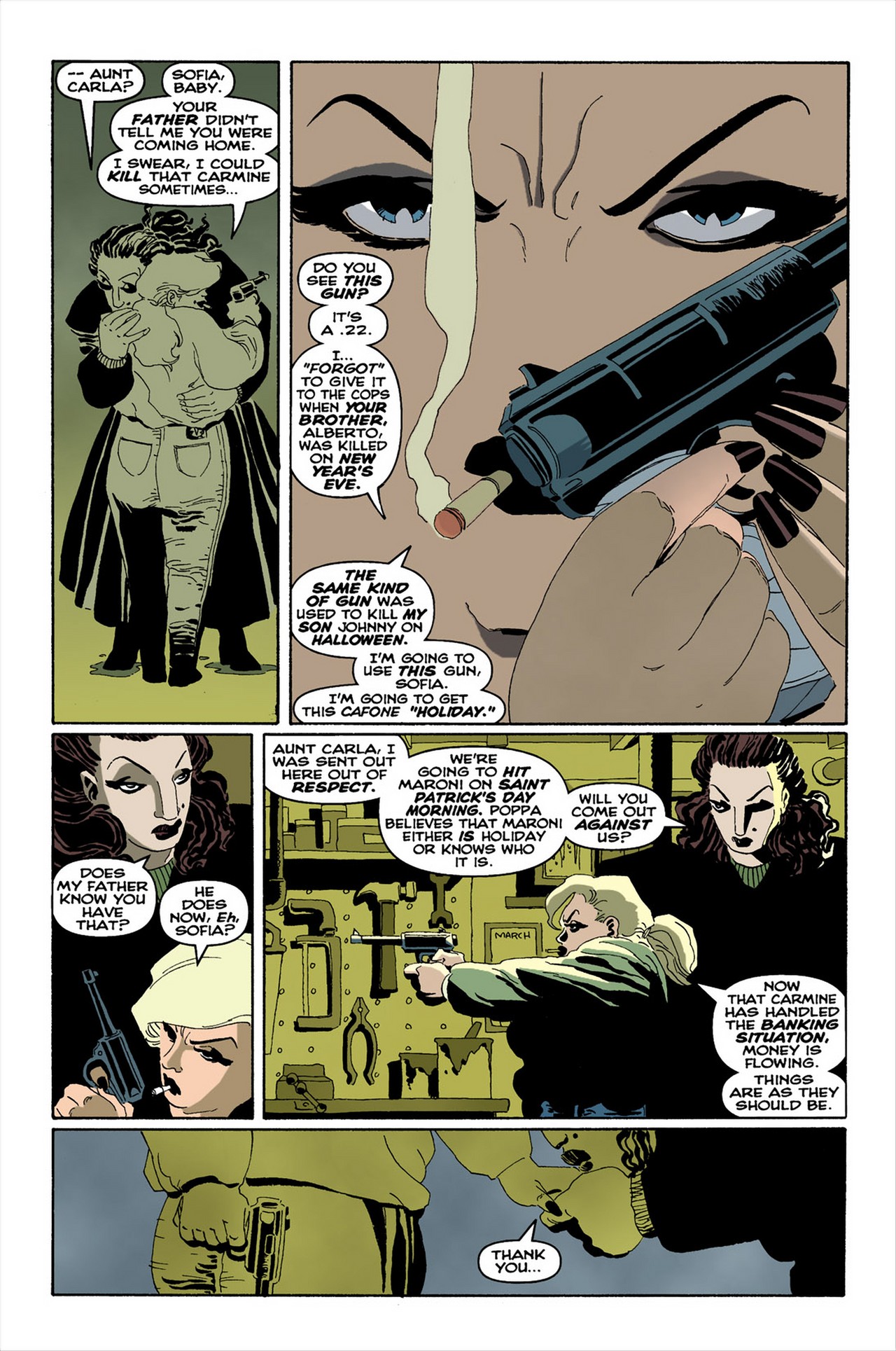 Read online Batman: The Long Halloween comic -  Issue #6 - 10