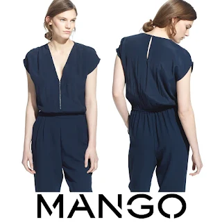  Queen Letizia wore MANGO Zip Jumpsuit - MANGO Zip Jumpsuit 