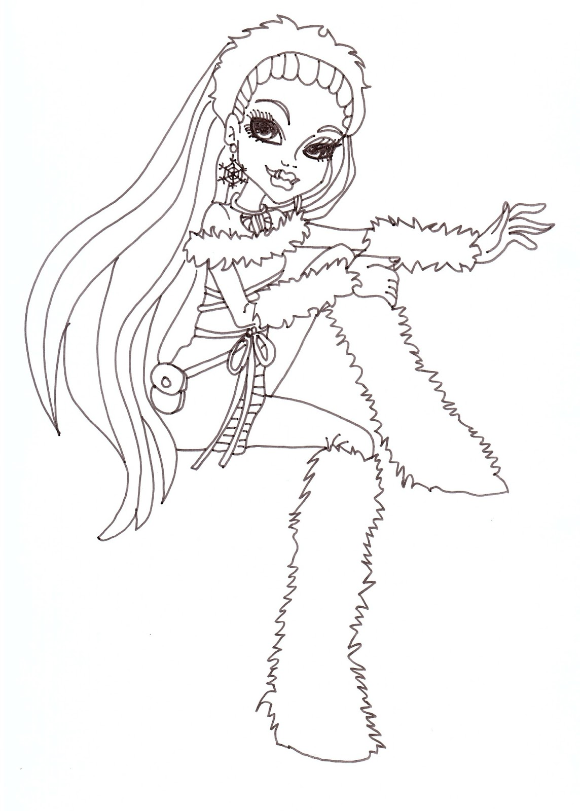 abbey bominable coloring pages - photo #13