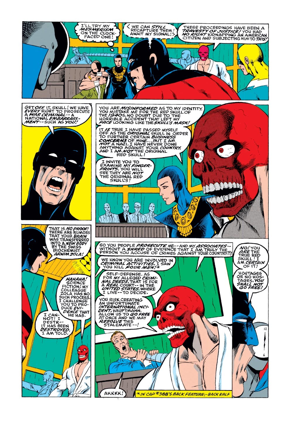 Captain America (1968) Issue #393 #326 - English 4