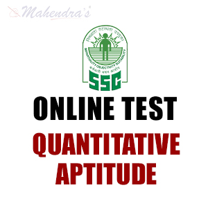 SSC CGL Online Test For Quantitative Aptitude 30 - Oct - 17 SSC CGL Online Test For Quantitative Aptitude 30 - Oct - 17