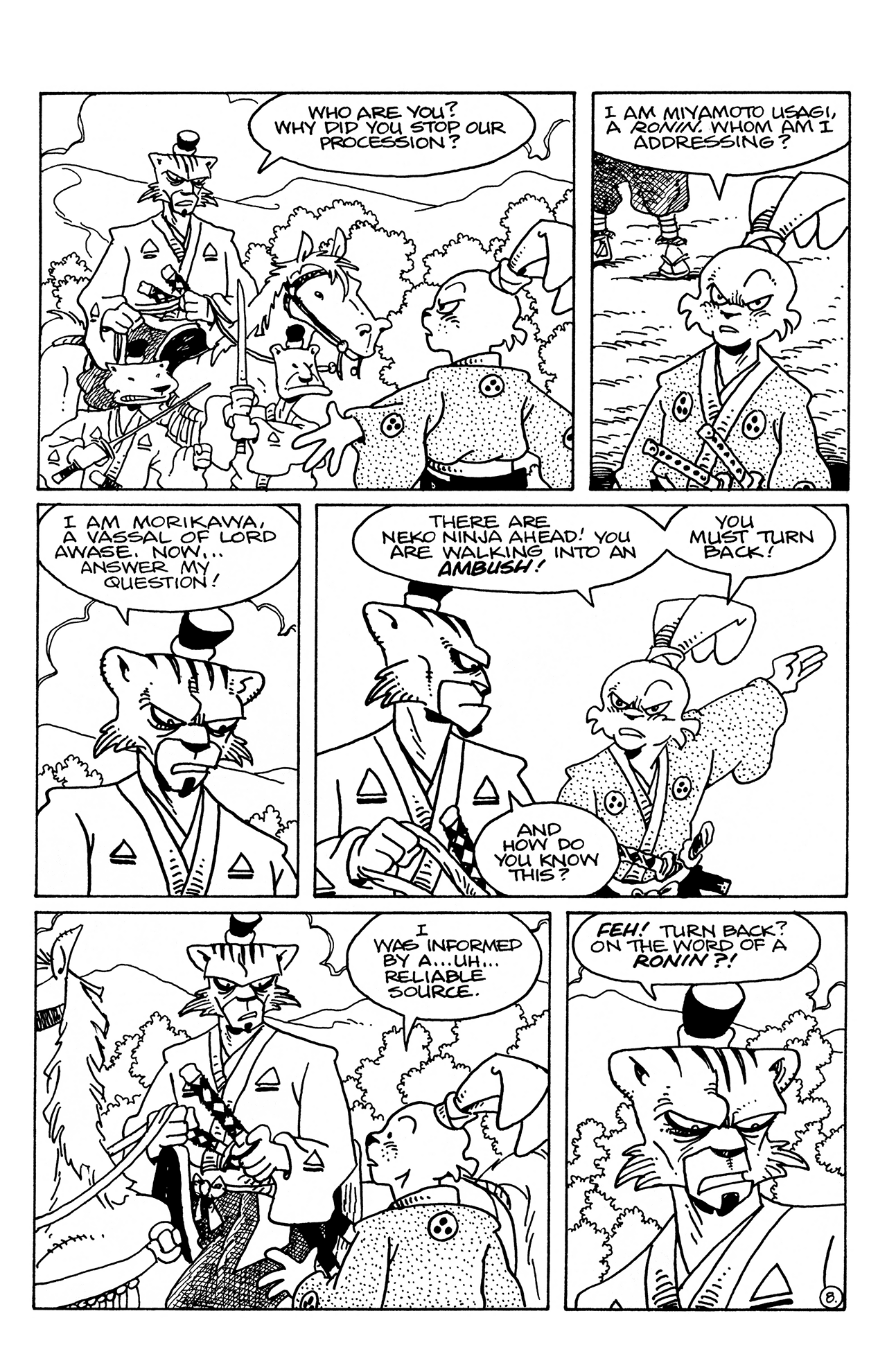 Read online Usagi Yojimbo (1996) comic -  Issue #115 - 10