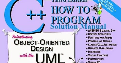 C++ How to Program Solution Manual 3rd Edition By Deitel | UOG EBook ...