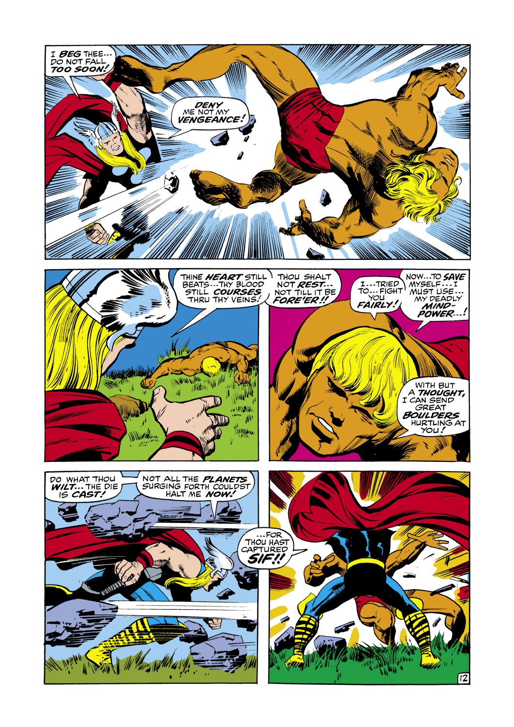 Read online Thor (1966) comic -  Issue #166 - 13