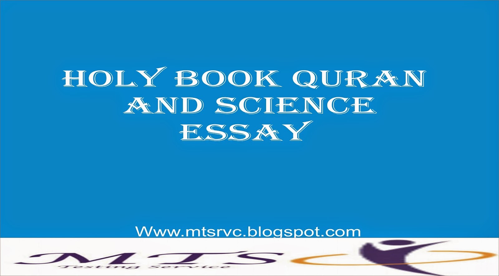 Quran and modern science essay image