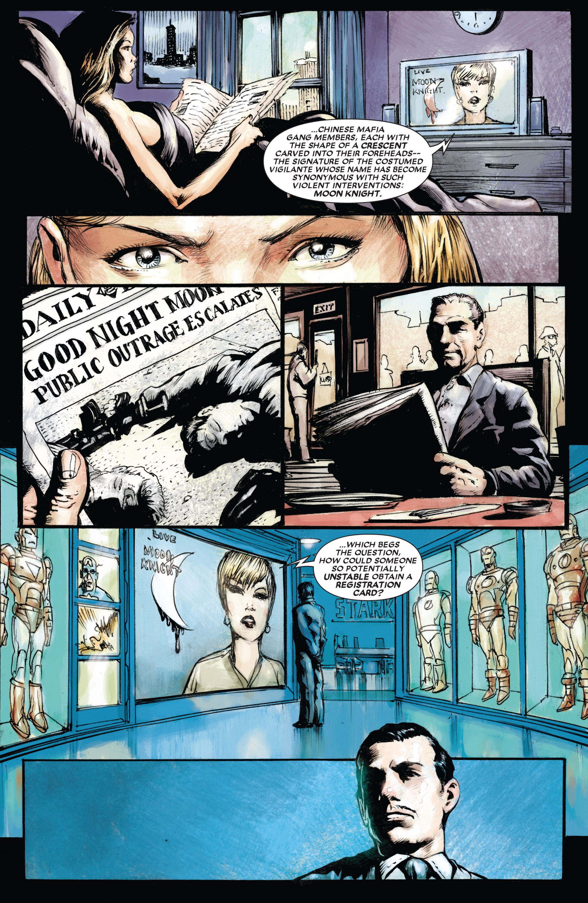 Read online Moon Knight (2006) comic -  Issue #14 - 18