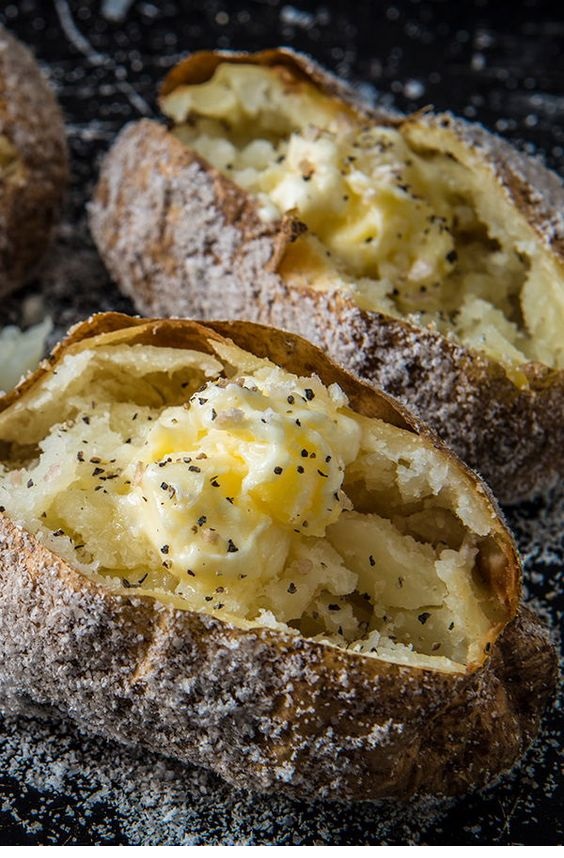 Salt Crustedbaked Potatoes