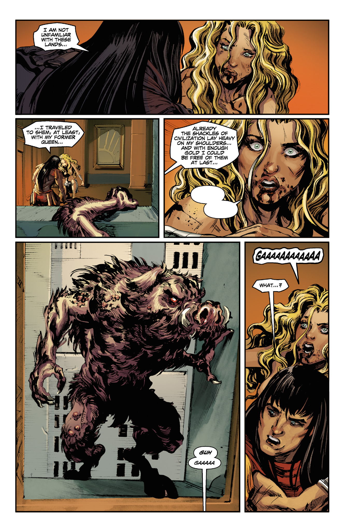 Read online Conan the Avenger comic -  Issue #5 - 22