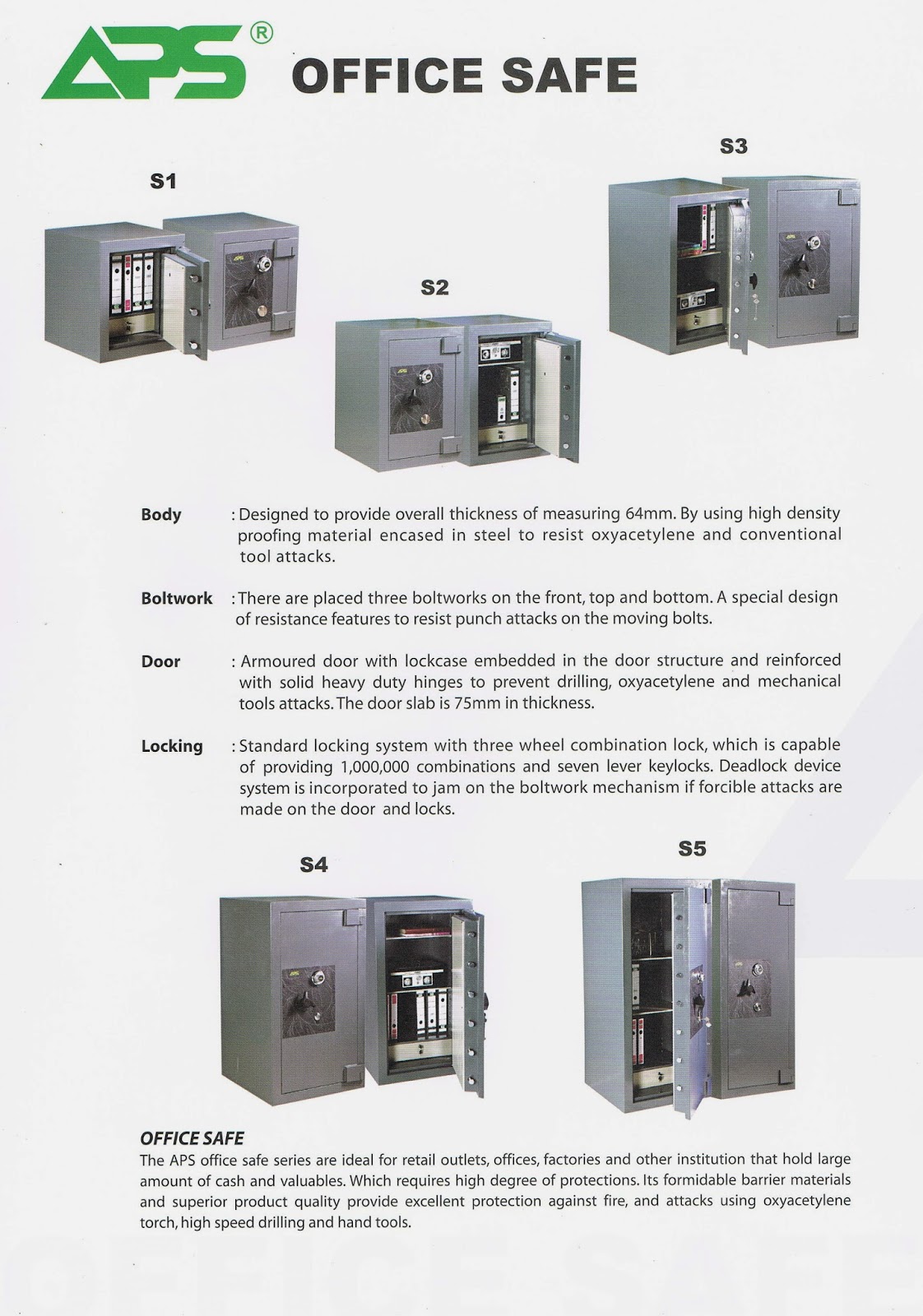Bill Counter & Office Equipment SAFE BOX