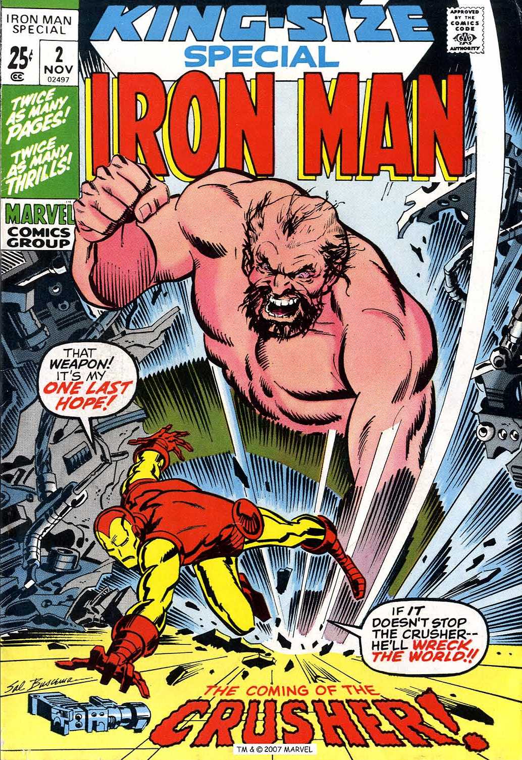Read online Iron Man (1968) comic -  Issue # Annual 2 - 1