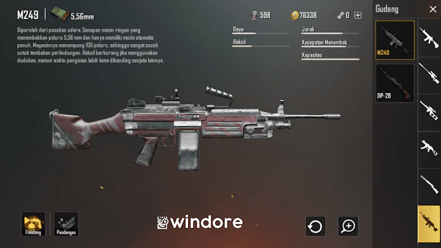 PUBG Mobile : Light Machine Gun