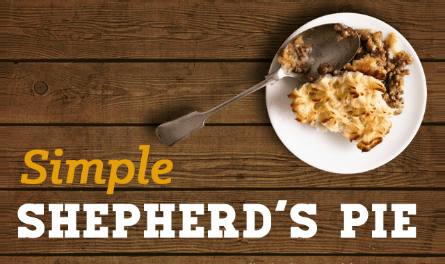 Simple Shepherd’s Pie