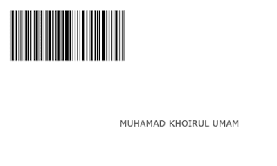 contoh barcode medical