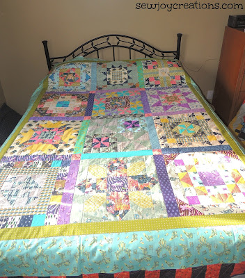 almost a queen size quilt 