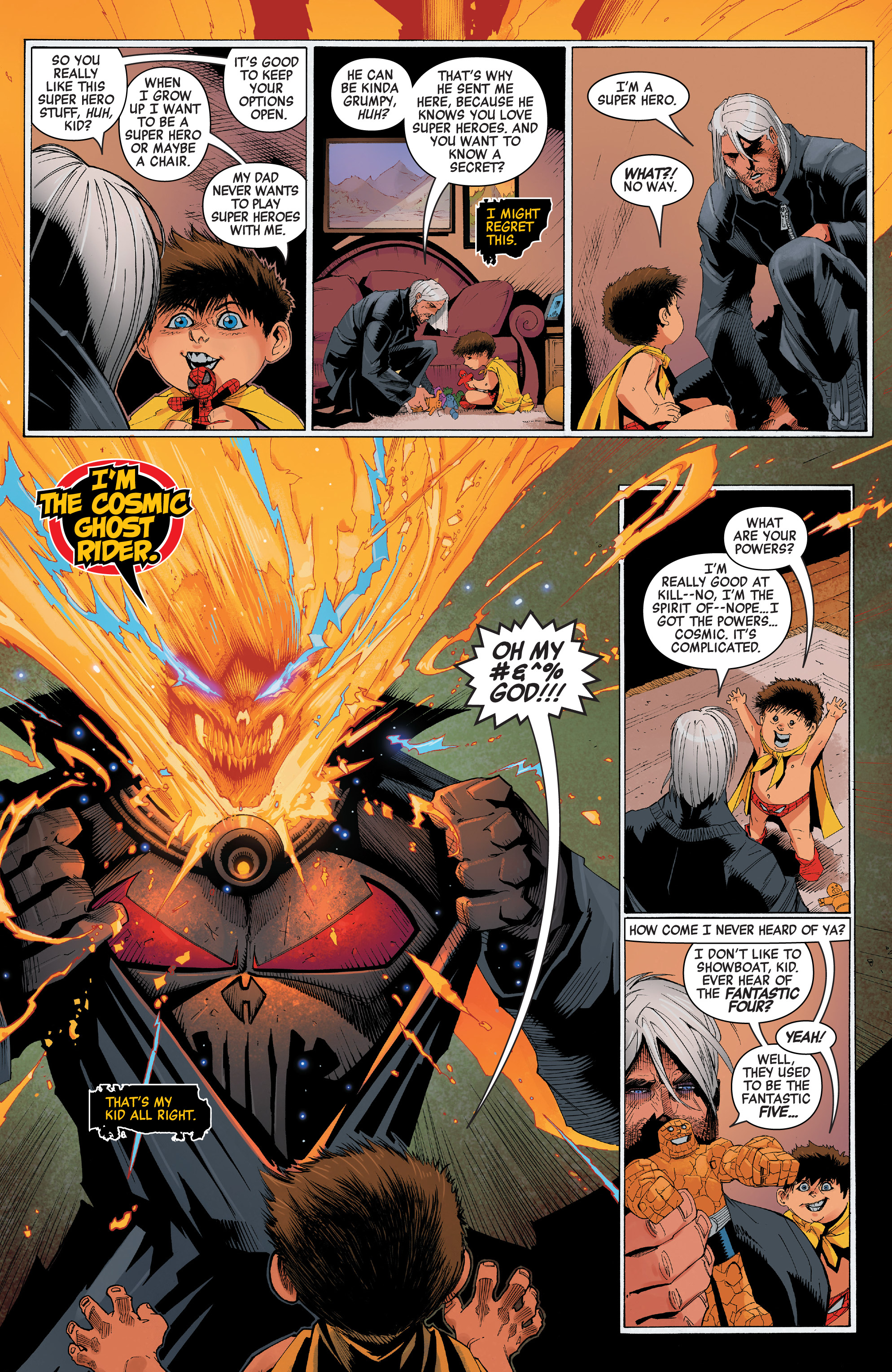 Read online Cosmic Ghost Rider Destroys Marvel History comic -  Issue # _TPB - 8