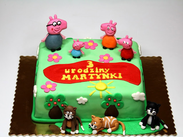 Birthday cakes in London - Peppa Pig