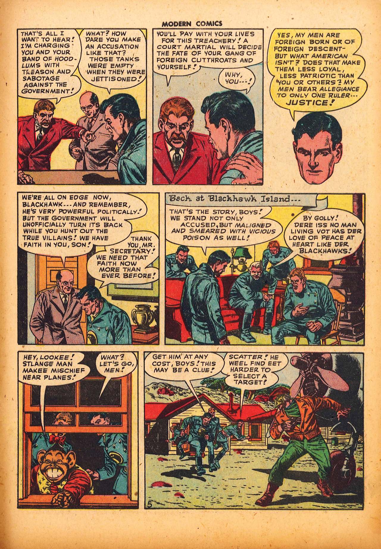 Read online Modern Comics comic -  Issue #73 - 7