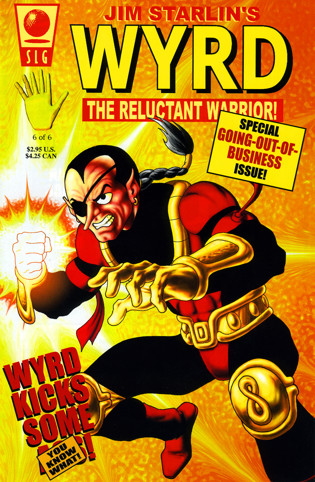 Read online Wyrd the Reluctant Warrior comic -  Issue #6 - 1