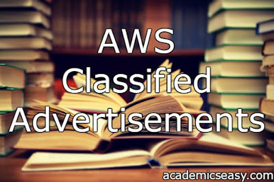 AWS: Classified Advertisements