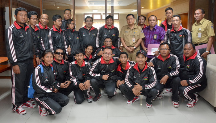 19 Atlet NPC Denpasar Berlaga di Peparnas XV Jawa Barat