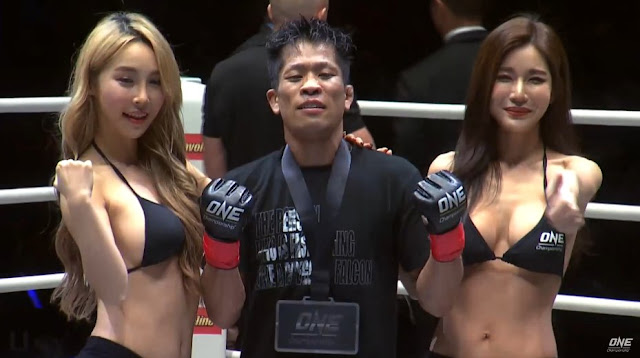 Kingdom OF Heroes : Hayato Suzuki def. Robin Catalan by submission (rear-naked choke), Round 2, 3:42 