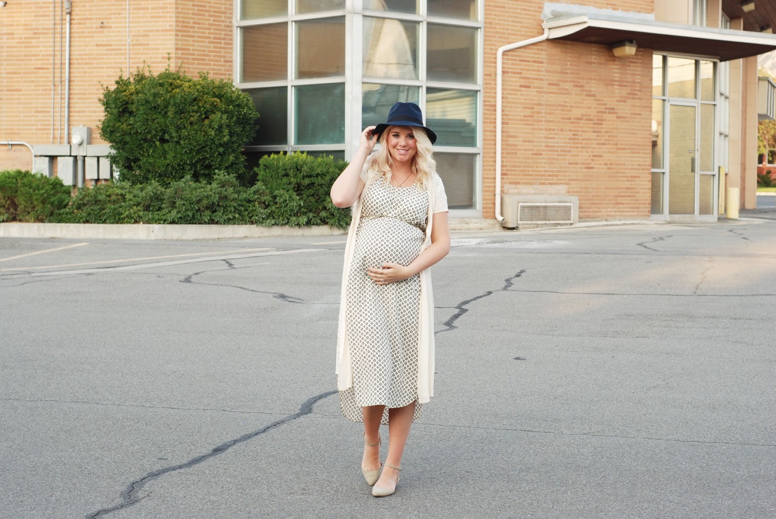 Maternity Outfit, Pregnant Style, Brass Button Clothing