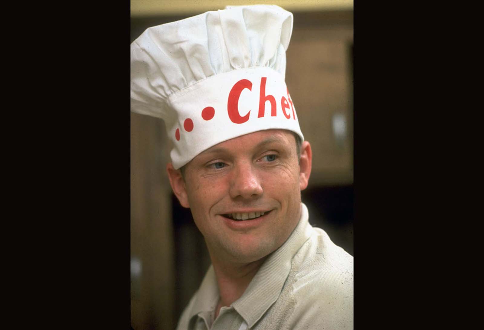 Chef Neil Armstrong, at home in March 1969.