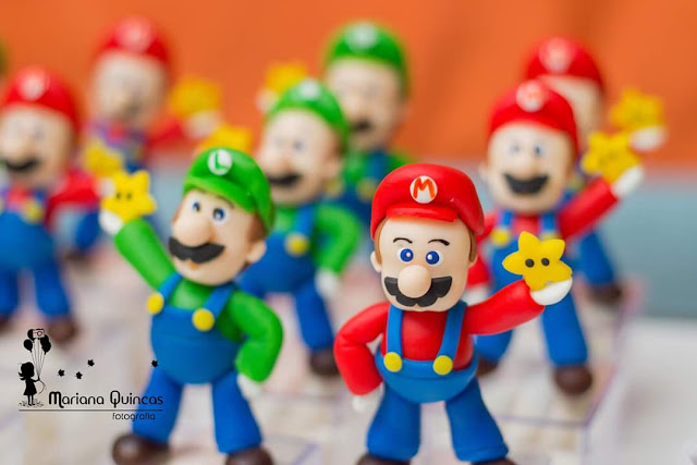 Festa Mario Bros e Luigi para gêmeos Festa Mario Bros e Luigi para gêmeos