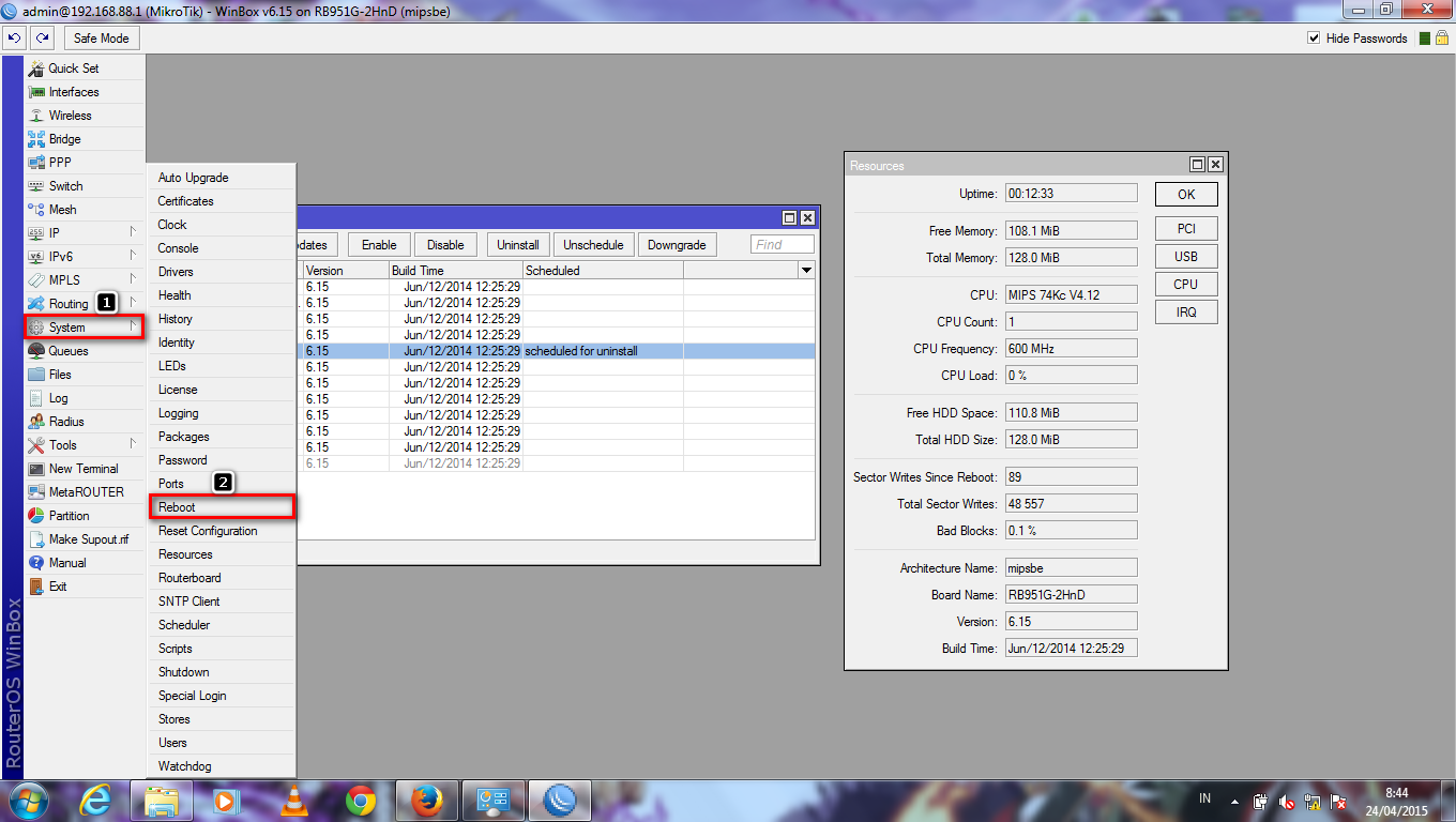 [LAB 4] Enable, Disable, and Uninstall IPv6 MikroTik ~ Simply