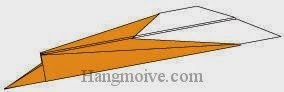 Bước 8: Hoàn thành cách xếp máy bay Mig-35 bằng giấy theo phong cách origami