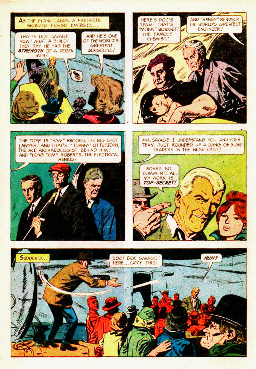 Read online Doc Savage (1966) comic -  Issue # Full - 4