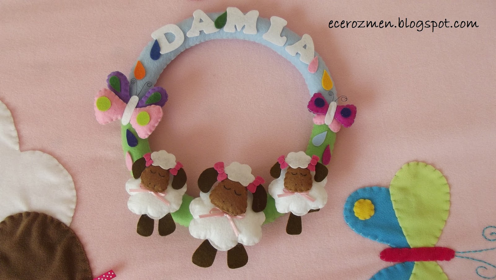 ecerce POLAR YATAK ÖRTÜSÜKIRLENT, KEÇE KAPI SÜSÜ (DAMLA)