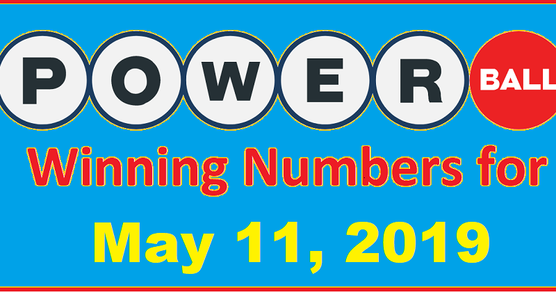 PowerBall Winning Numbers for Saturday, May 11, 2019