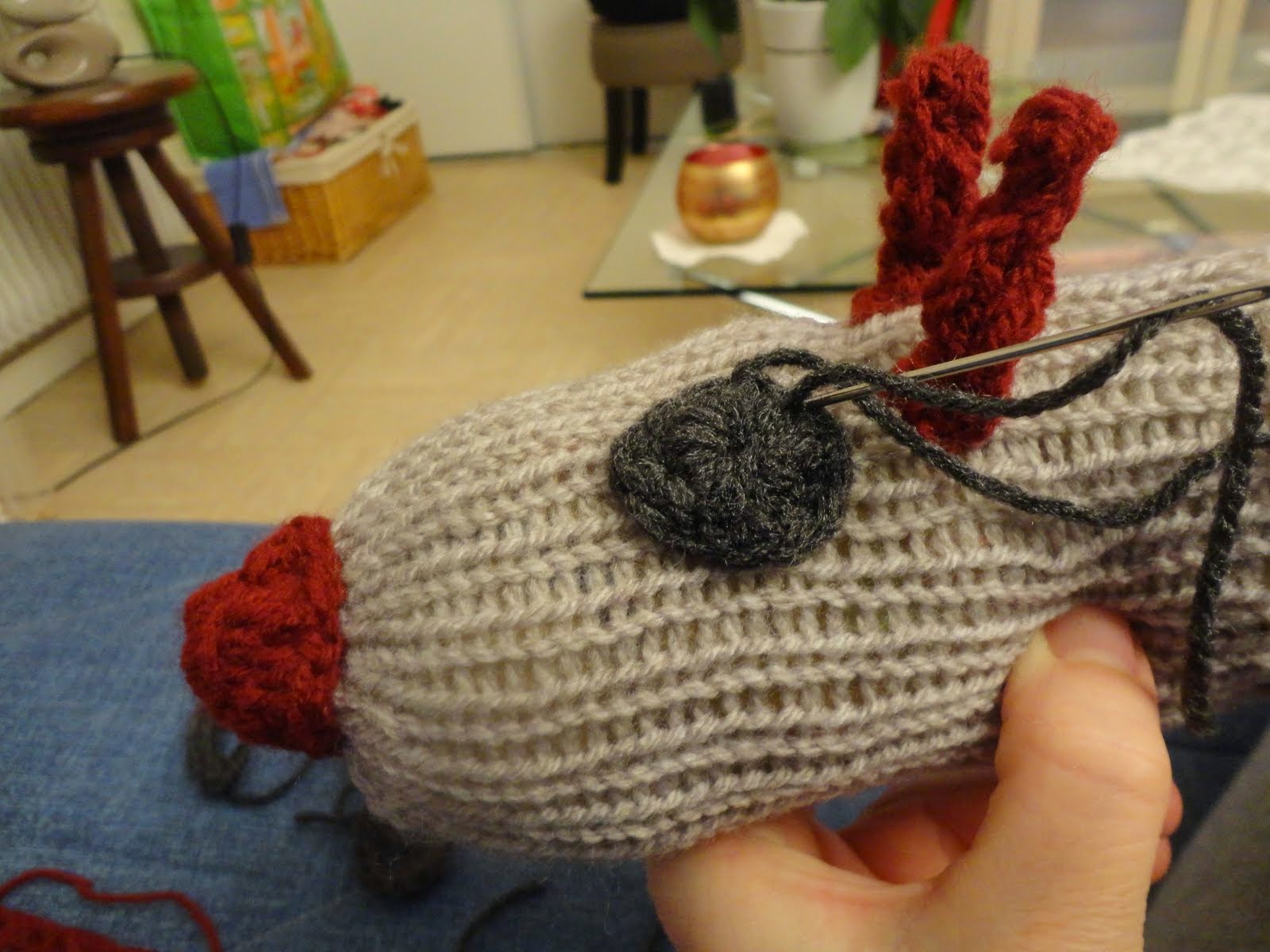 Les Créas de Coco: Boudins de portes au tricot et au crochet