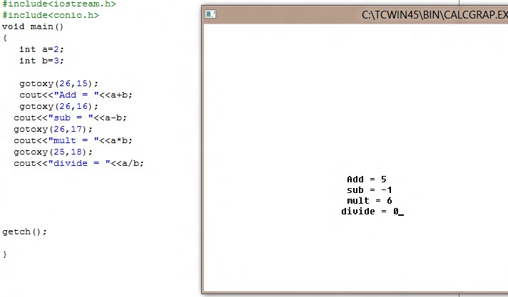 C++ Assignments , Quizz And Project : C++ Default Calculator program in ...