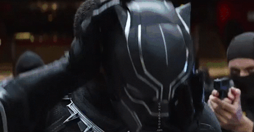 Resultado de imagem para gif pantera negra