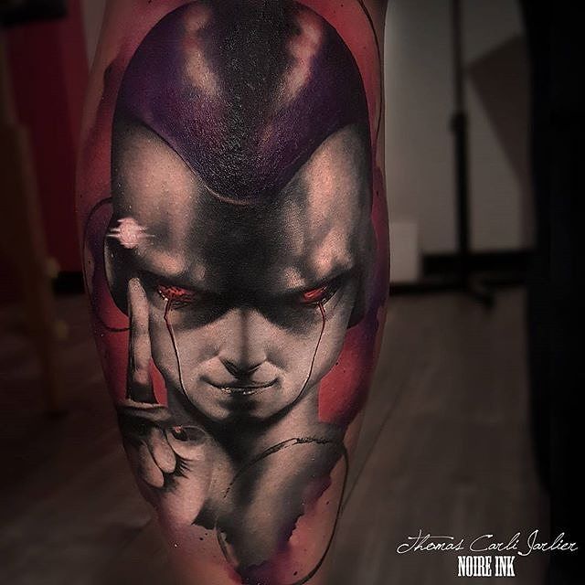 Majin Buu Logo Tattoo