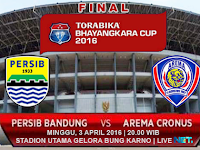 Persib vs Arema Cronus: Final Piala Bhayangkara 2016 Persib vs Arema Cronus: Final Piala Bhayangkara 2016