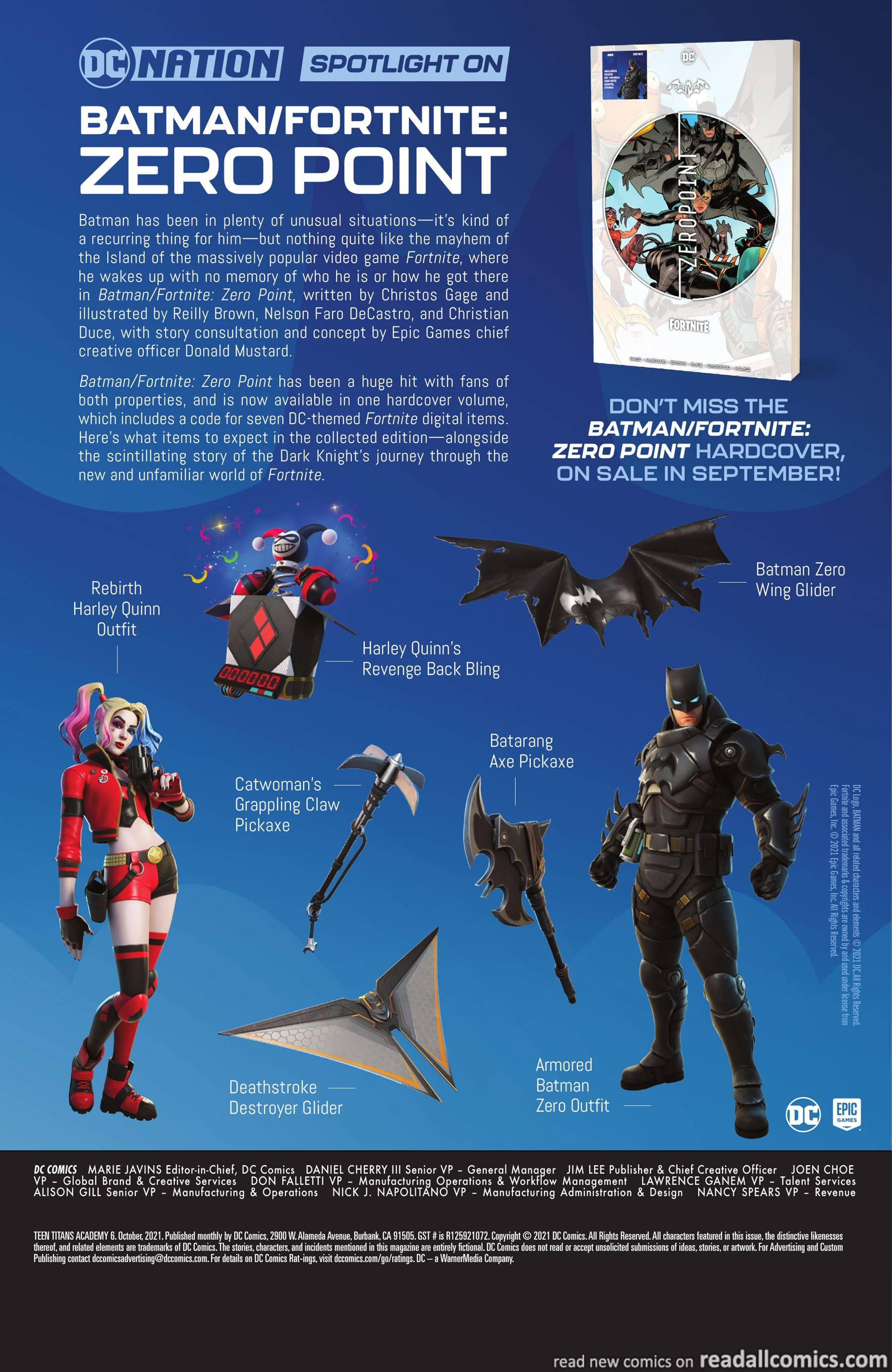 Teen Titans Academy #1 chapter 6 page 23