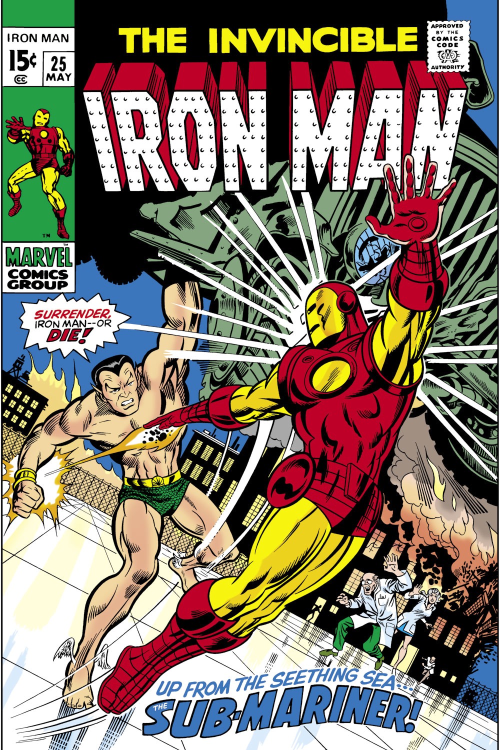 Read online Iron Man (1968) comic -  Issue #25 - 1
