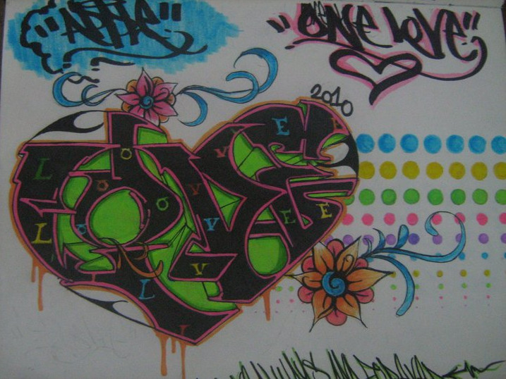 Fuck Love Graffiti 12