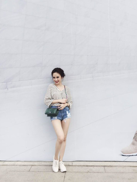 Mỹ nhân Việt khoe chân thon - Ảnh 8 My nhan Viet khoe chan thon - Anh 8